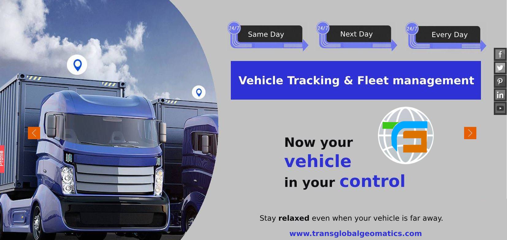 GPS Tracking Transportation